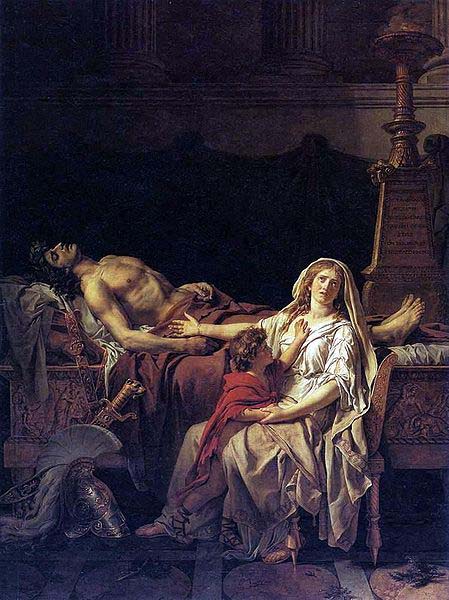 Andromache mourns Hector